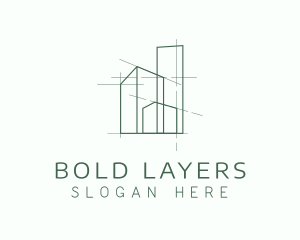 Green Property Contractor logo design