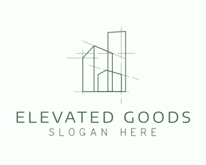 Green Property Contractor logo design