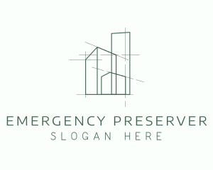 Green Property Contractor logo design