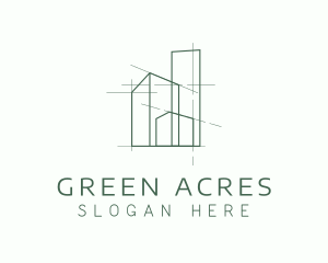 Green Property Contractor logo design