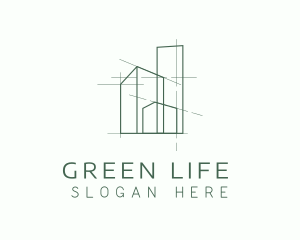 Green Property Contractor logo design