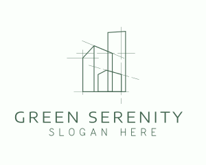 Green Property Contractor logo design