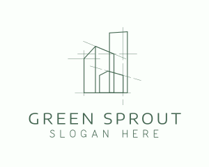 Green Property Contractor logo design