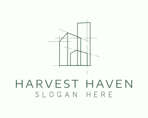 Green Property Contractor logo design