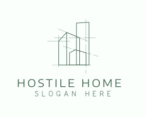 Green Property Contractor logo design