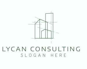 Green Property Contractor logo design