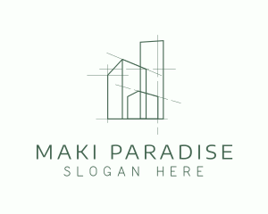 Green Property Contractor logo design