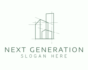 Green Property Contractor logo design