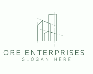 Green Property Contractor logo design