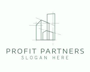 Green Property Contractor logo design