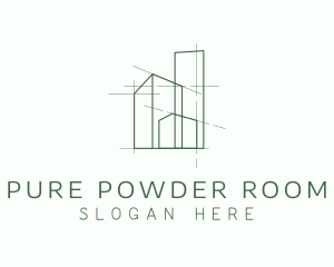 Green Property Contractor logo design