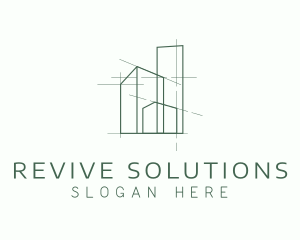 Green Property Contractor logo design