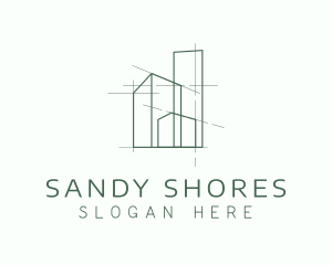 Green Property Contractor logo design