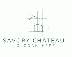 Green Property Contractor logo design