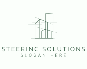 Green Property Contractor logo design