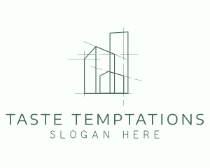 Green Property Contractor logo design