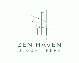 Green Property Contractor logo design