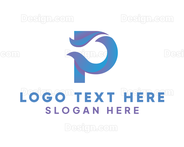 Generic Business Letter P Logo