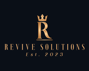 Royalty Crown Lifestyle logo design