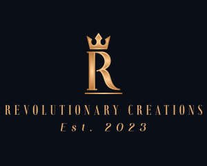 Royalty Crown Lifestyle logo design