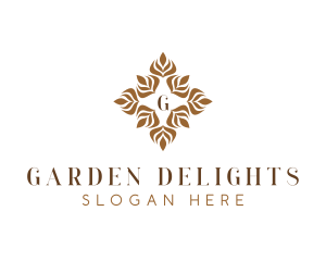 Herbal Sustainable Garden logo design