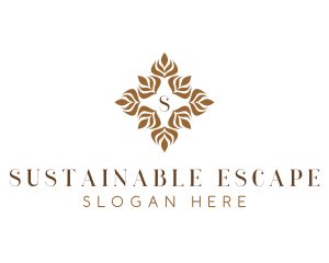 Herbal Sustainable Garden logo design