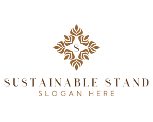 Herbal Sustainable Garden logo design