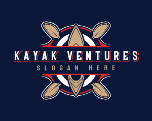 Rowing Kayak Sport logo