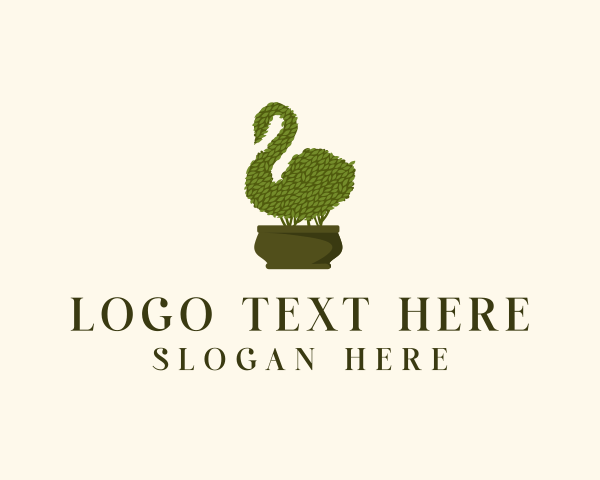 Topiary logo example 2
