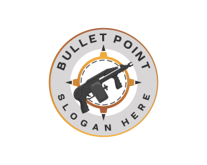 Firearm Shooting Range logo design