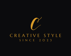 Hairdresser Styling Salon logo design