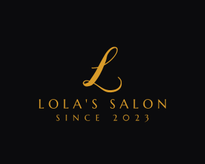 Hairdresser Styling Salon logo design