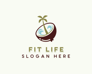 Healthy Organic Coconut logo