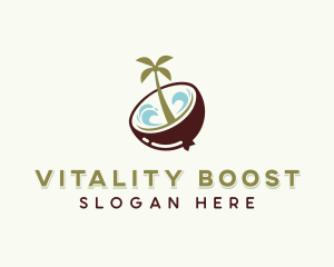 Healthy Organic Coconut logo