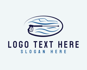 Pressure Washing Car  logo