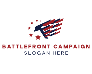 American Patriot Eagle logo design