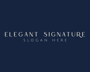 Minimalist Elegant Business logo design