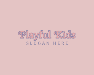 Cute Playful Chic logo design