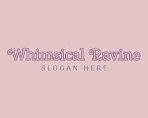 Cute Playful Chic logo design