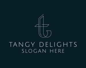 Elegant Boutique Letter T logo design