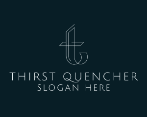 Elegant Boutique Letter T logo design