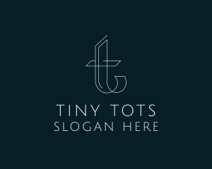 Elegant Boutique Letter T logo design