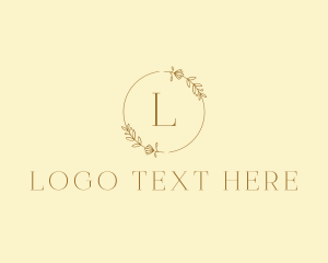 Golden Wedding Wreath logo