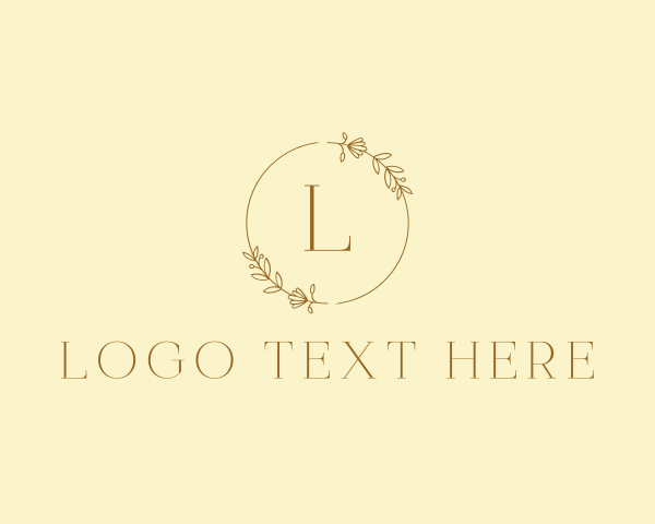 Golden Wedding Wreath logo