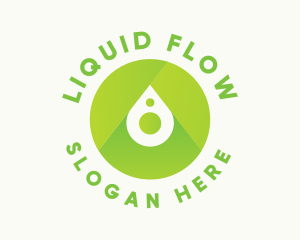 Herbal Drink Droplet logo design