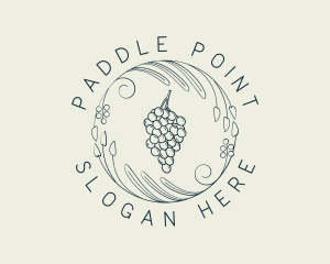 Natural Grapes Winery logo design