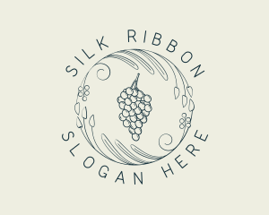 Natural Grapes Winery logo design