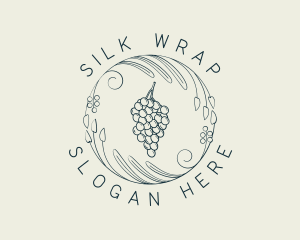 Natural Grapes Winery logo design