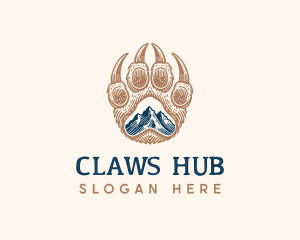 Mountain Paw Claw logo