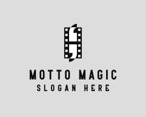 Movie Film Quotes logo design